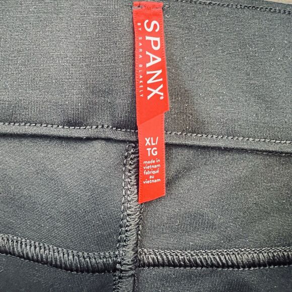 SPANX The Perfect Ankle Stretch Pants Black Size XL  #20202R 17748 08181700 EUC - Picture 7 of 16